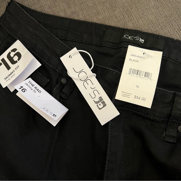 Joe's Jeans Boy's Rad Kinetic Skinny Jeans in Black - Picture 2 of 7